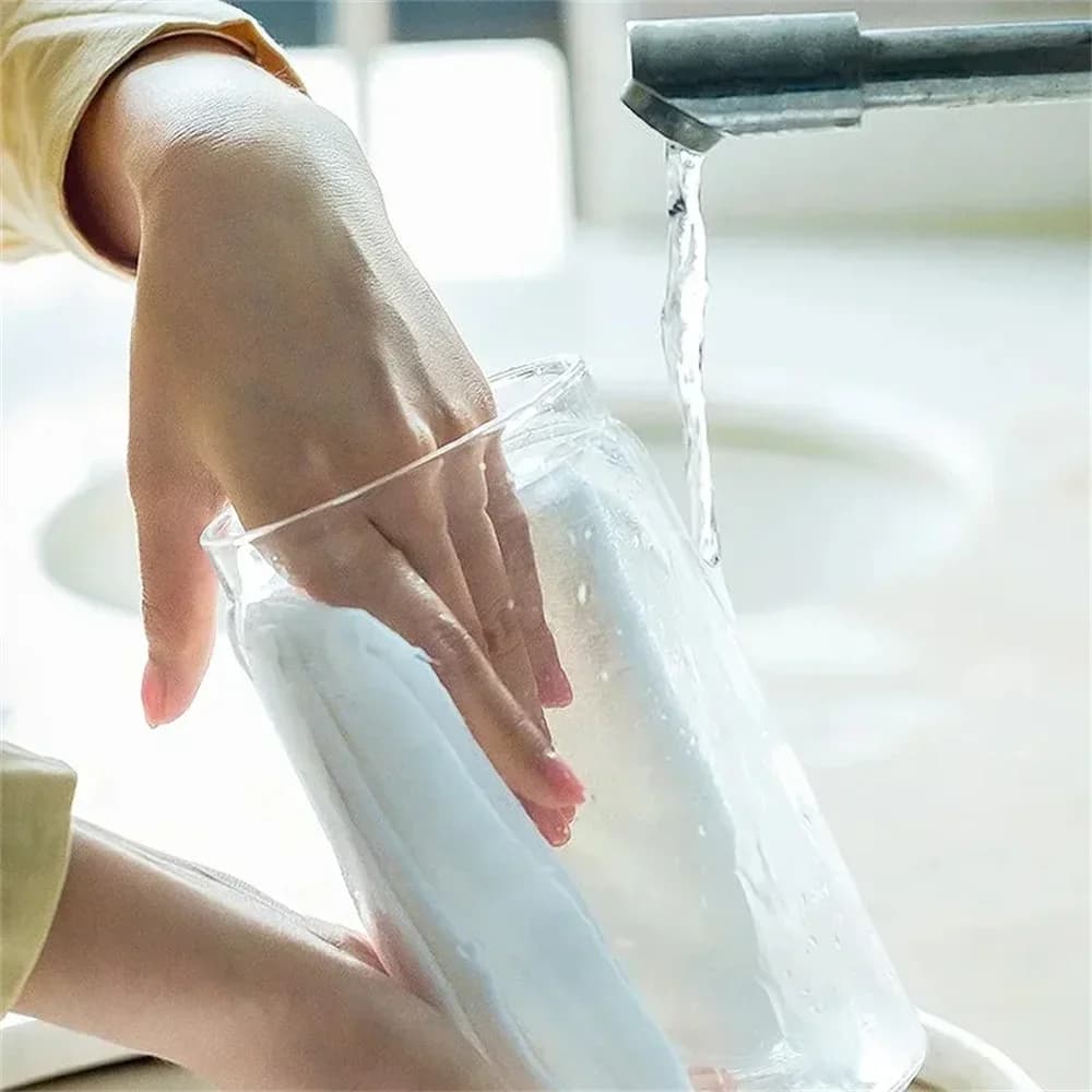 Frascos herméticos de vidrio transparente para almacenar granos de café al vacío, a prueba de humedad, con extracción de aire