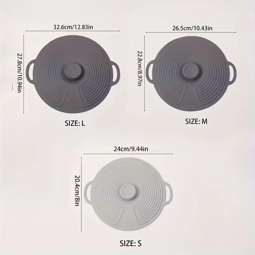 Tapas de silicona para cuencos, tapas para microondas anti salpicaduras, reutilizables y resistentes al calor, aptas para cuencos, platos, ollas, sartenes, vitrocerámicas y hornos