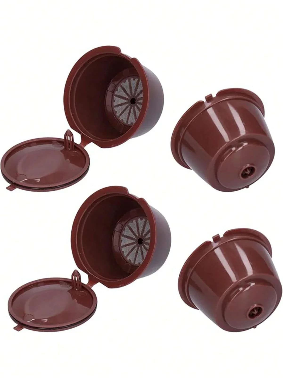 1/3/5/10pcs filtro reutilizable para cápsulas de café, dispensador para Nescafe Dolce Gusto, cápsulas recargables compatibles
