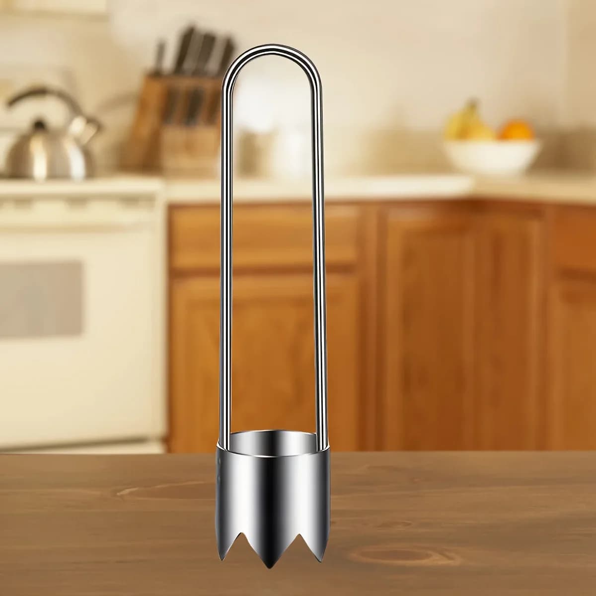 Herramienta descorazonadora de acero inoxidable de 1/2/3 piezas - para frutas y verduras como manzanas, pimientos, tomates | extracción fácil del corazón | duradera