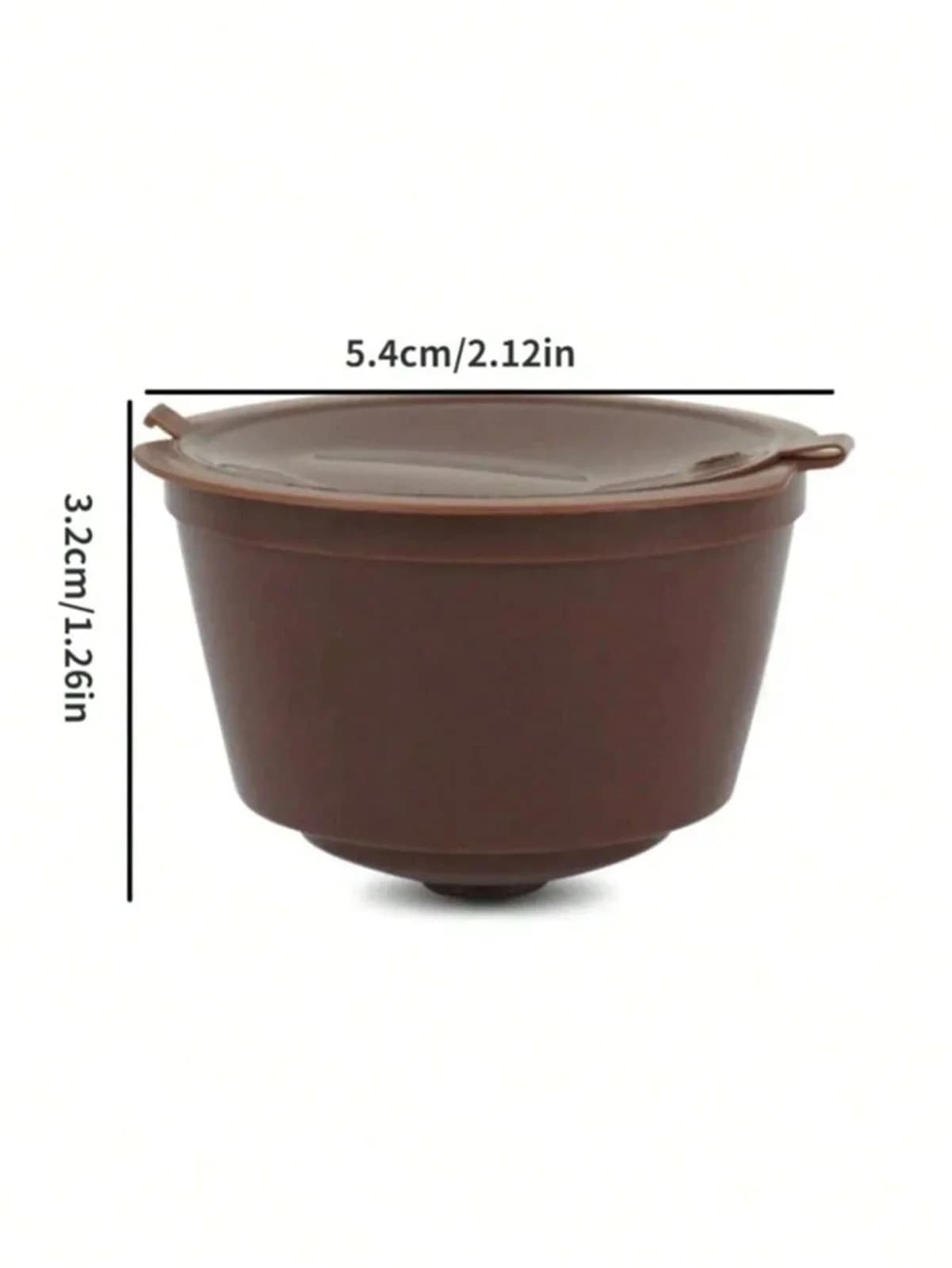 1/3/5/10pcs filtro reutilizable para cápsulas de café, dispensador para Nescafe Dolce Gusto, cápsulas recargables compatibles