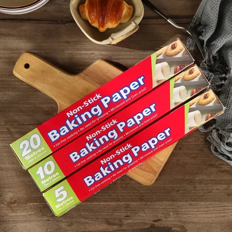 Papel de hornear de pergamino, hojas antiadherentes precortadas, para hornear, asar a la parrilla, freidora de aire, al vapor, pan, magdalenas, galletas