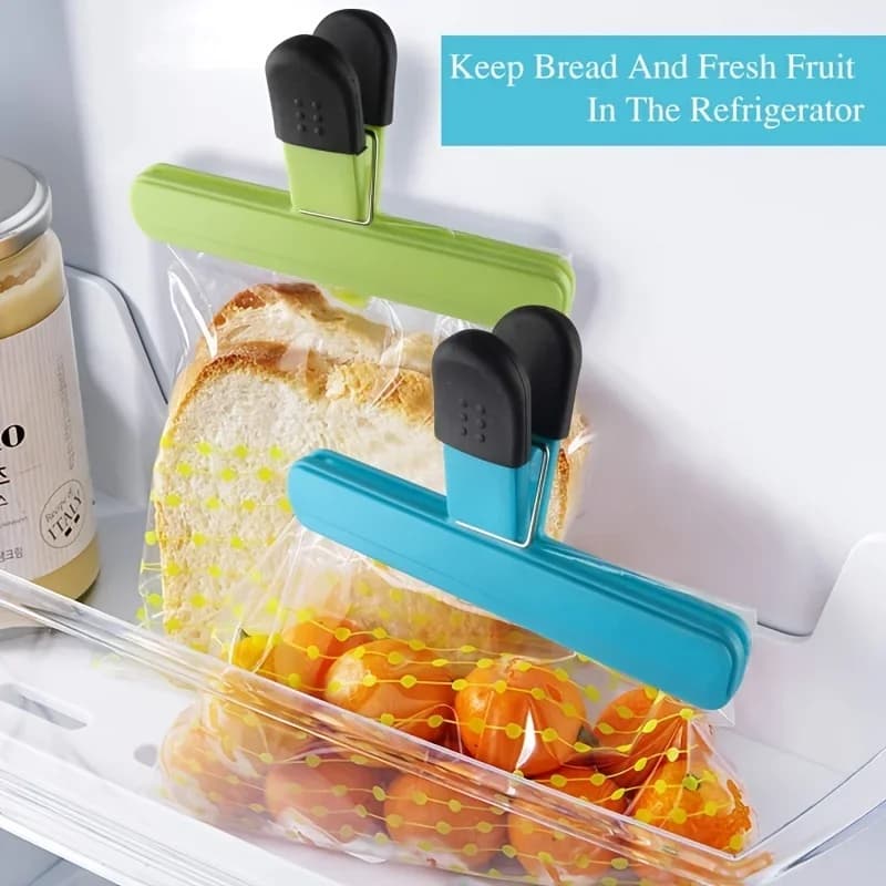Pinzas de cocina resistentes multiusos Pinzas duraderas para bolsas de snacks y alimentos Organizador de almacenamiento para frescura y cierre seguro