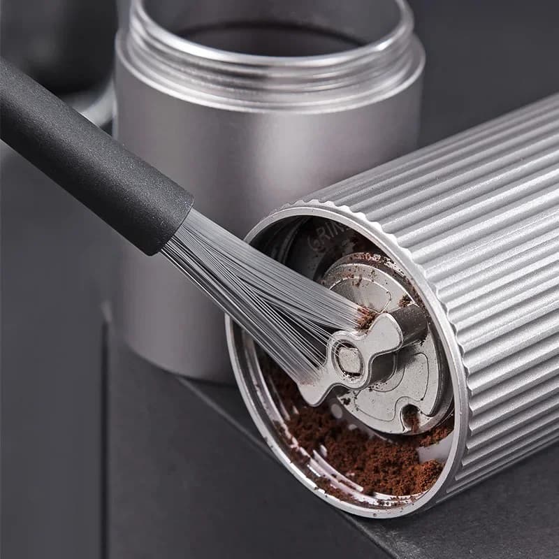 Juego de limpieza para café, cepillo manual para molinillo y cafetera, soplador de balón ecológico y potente