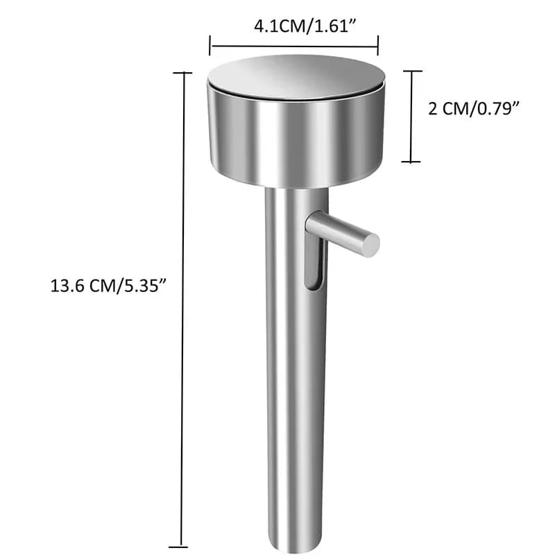 Molde cuchara para falafel y albóndigas de acero inoxidable - Utensilio profesional antiadherente