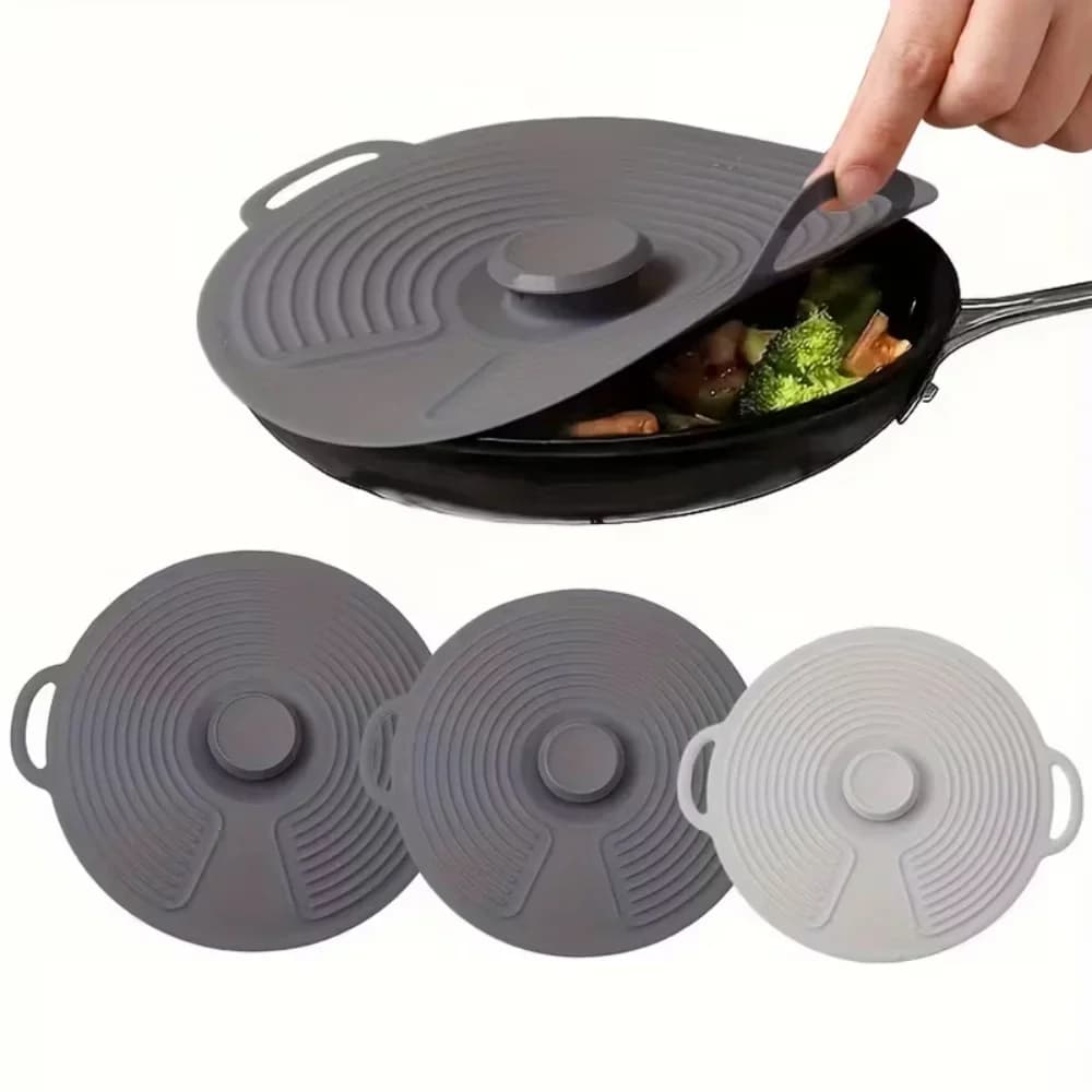 Tapas de silicona para cuencos, tapas para microondas anti salpicaduras, reutilizables y resistentes al calor, aptas para cuencos, platos, ollas, sartenes, vitrocerámicas y hornos