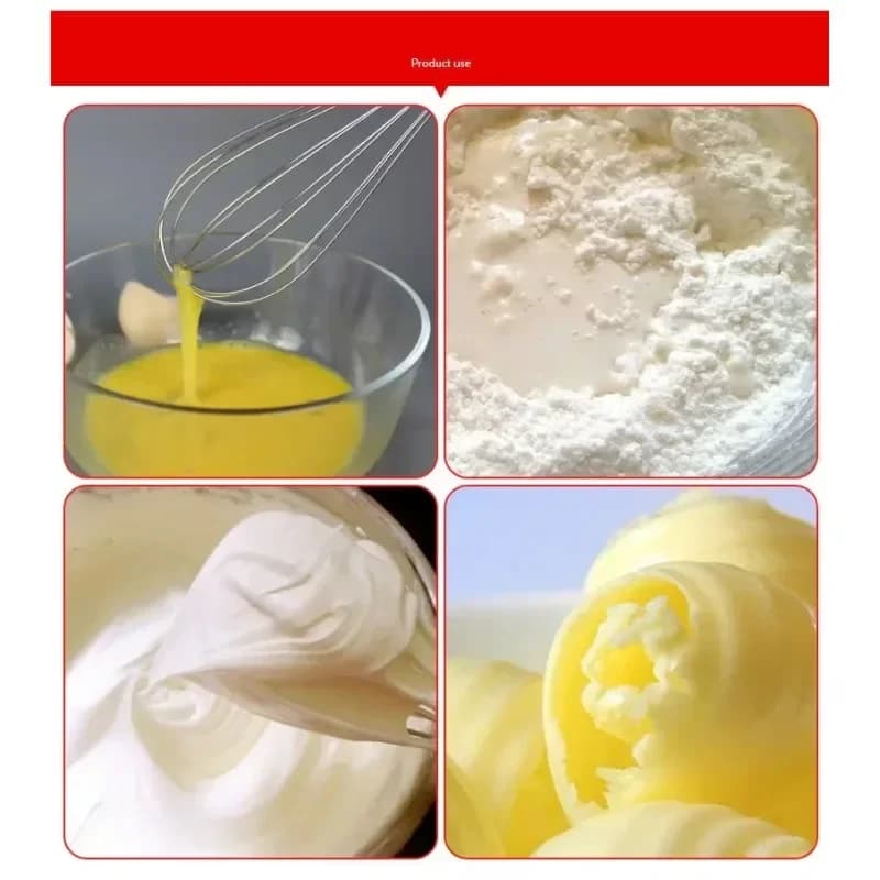 Batidor de varillas de acero inoxidable de 6/8/10/12 pulgadas, batidor manual tipo globo para hornear, cocinar, crema, mantequilla, leche, masa, utensilios de cocina