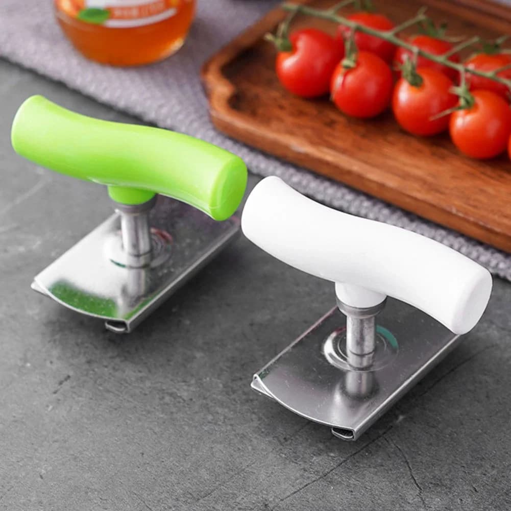 Abrelatas multiusos de acero inoxidable | Herramienta ajustable que ahorra esfuerzo para tapas de botellas y latas | Gadget para cocina comercial y hogar