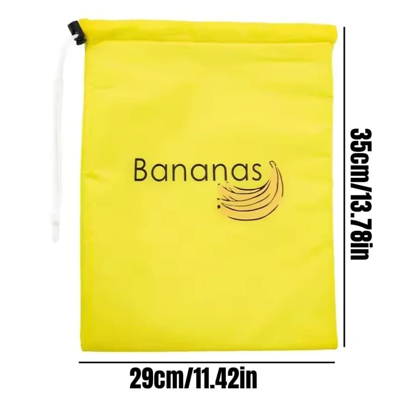 1/2/3/5pcs bolsas de almacenamiento para plátanos amarillos, bolsa para guardar lechuga, previene el olor, mantiene la frescura 2 semanas, bolsas aislantes de film de aluminio