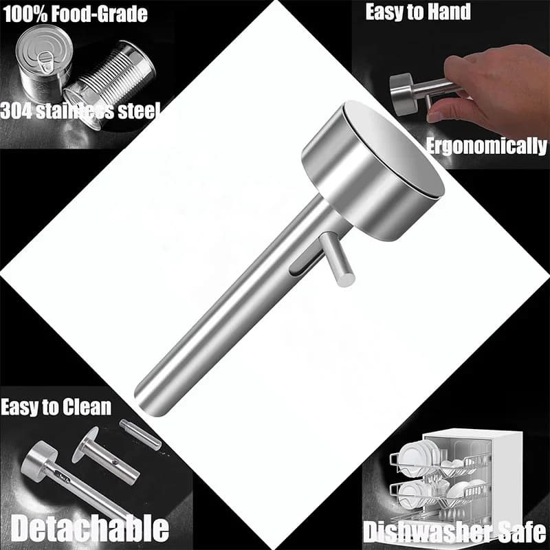 Molde cuchara para falafel y albóndigas de acero inoxidable - Utensilio profesional antiadherente