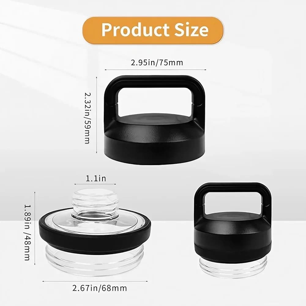 Tapa de repuesto Rambler Chug de 1, 2 o 3 unidades, compatible con modelos YT de 18oz, 26oz, 36oz, 64oz - accesorio para tapa de vaso deportivo