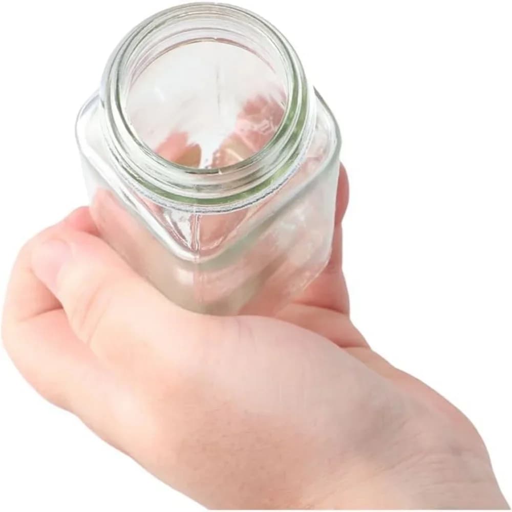 Juego de frascos de especias de vidrio de 6/12/24 piezas con tapas de bambú o metálicas, incluye etiquetas minimalistas para especias y embudo plegable