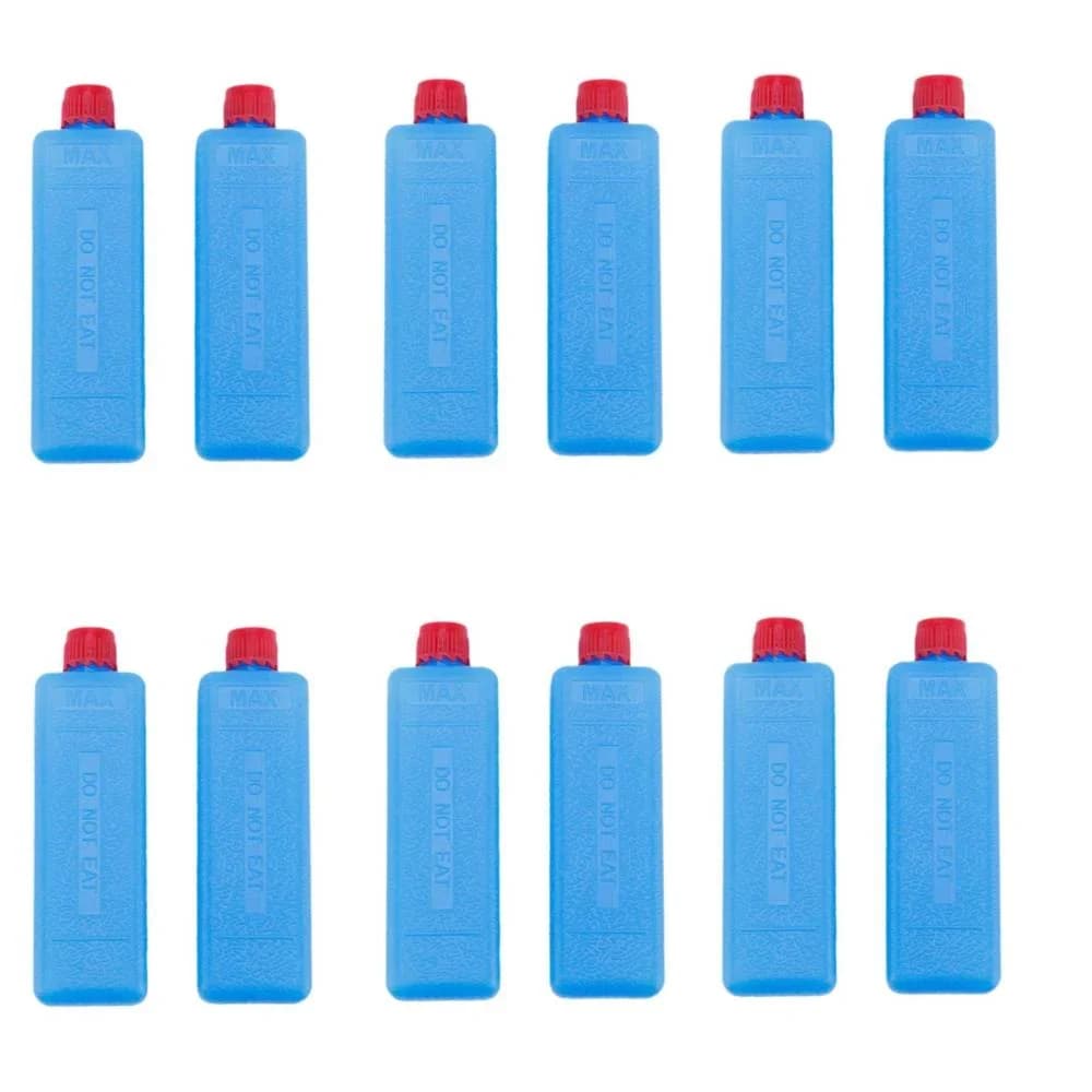 6-12PCS bloques de hielo reutilizables rectangulares, paquetes de hielo para congelador, para camping al aire libre, picnics, barbacoas, viajes, paquete de enfriamiento