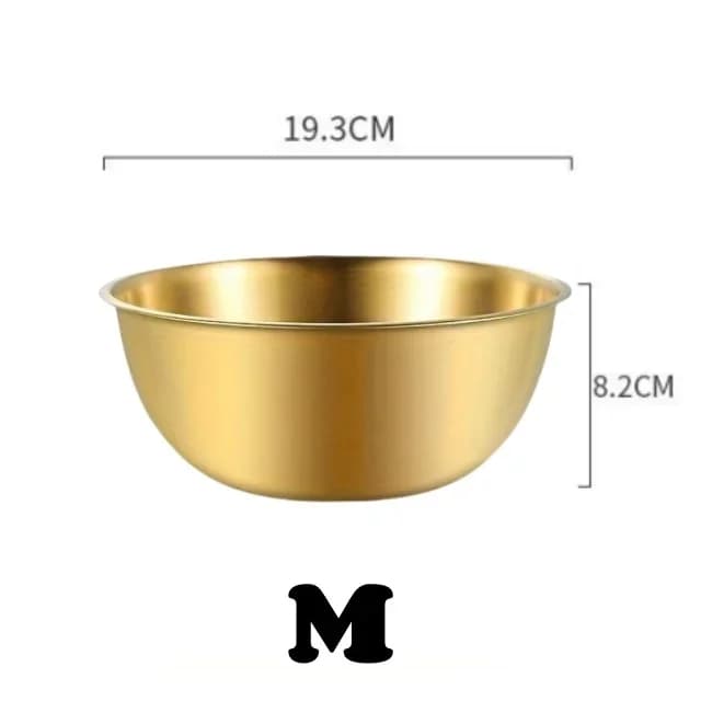 Juego de 1 a 3 cuencos de acero inoxidable con escala para cocinar, hornear y guardar alimentos; cuencos mezcladores de gran capacidad para el hogar y la cocina